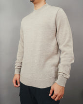 Oat Mockneck Pullover Sweater