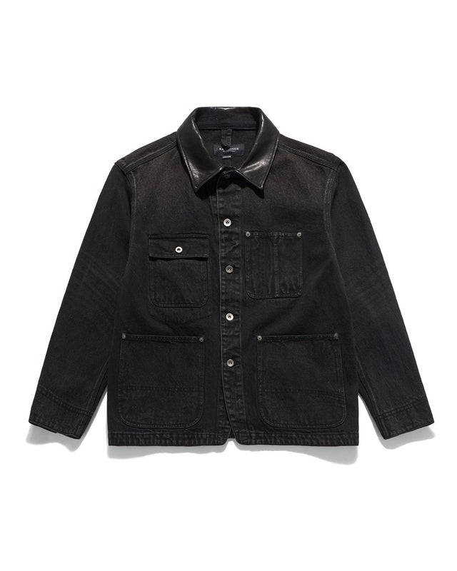 WORKADAY COVERALL JACKET / BLACK