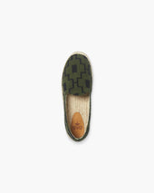 Green Machu Terry Espadrilles