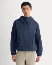 Re:Cycled Nylon Windbreaker | Deep Navy