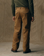 Oil Finish Single Tin Cloth Pants