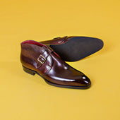 The Gilman Chukka Boots With Hand Stitched Strap And Seamless Heel