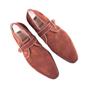 The Gilman Chukka Boots With Arrow Strap Entirely Handsewn