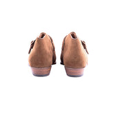 Gilman Chukka Boots With Arrow Belt And Cuban Heel Plus 4 Mm