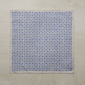 Cotton Star Dot Pocket Square In