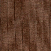 Long Wool Rib Socks In Light Brown