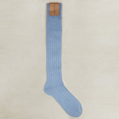 Long Wool Rib Socks In