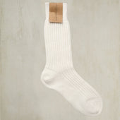 Thick Woollen Rib Socks In