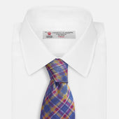Multi Tartan Silk Tie