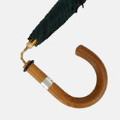 Watch Tartan Traveller Umbrella With Malacca Crook Handle