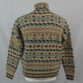 53g Fairisle Henley Sweater 100 Rennie Shetland