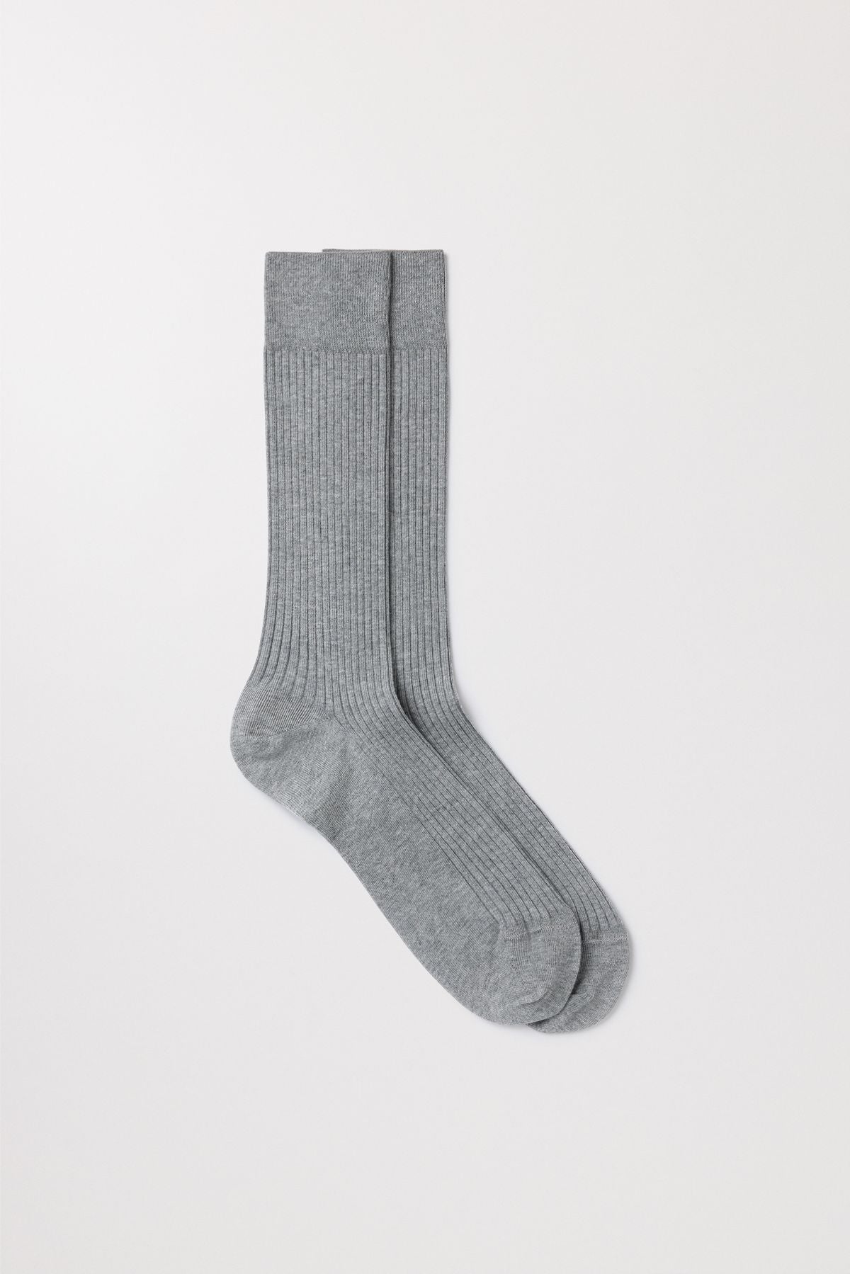 Ribbed Cotton Sock Men S Italian Asket