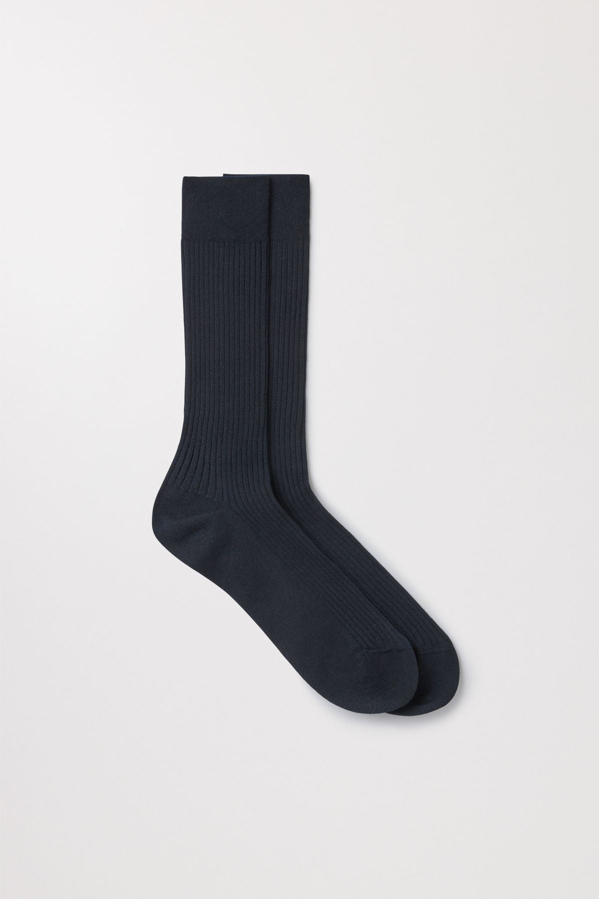 Ribbed Cotton Sock Men S Italian Asket