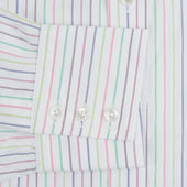 Multicoloured Double Pinstripe Mayfair Shirt