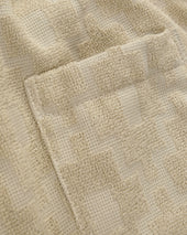Beige Machu Terry Pants