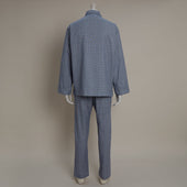 Soft Brushed Cotton Pyjama In Prince Of Wales Check Print In