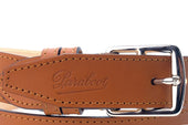 CEINTURE ETRIVIERE/LISSE COGNAC