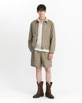 Embroidery Swing Jacket