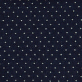 Wool and Cashmere Spotted Pocket Square In Navy