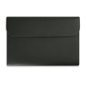 Green Leather Snap Fasten Pouch