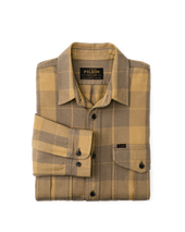 Vintage Wash Alaskan Guide Shirt - Light Brown / Ochre Plaid