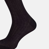 Midnight Blue Long Socks