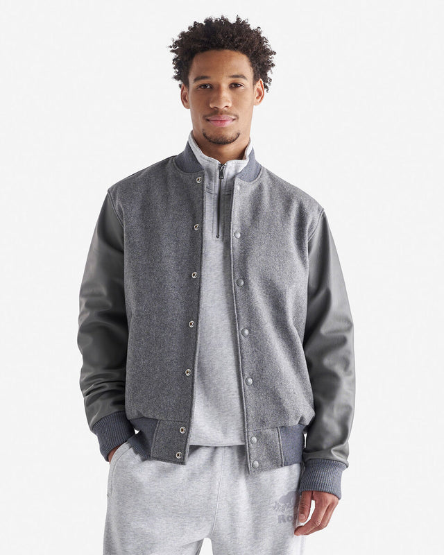 Blouson universitaire classique pour homme