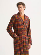 Men S Robe Kelburn Brushed Cotton Multicolor Check