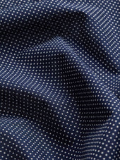 Men S Short Pajamas Cotton Batiste Pin Dot Print