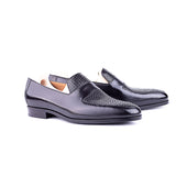 Norwegian Loafer with mesh apron and tongue