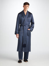 Men S Robe Bailey Silk Satin