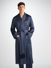 Men S Robe Bailey Silk Satin