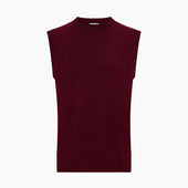 Cashmere Round Neck Vest