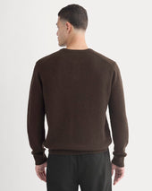 Henley in Wool Cashmere | Americano