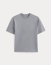 Archive Relaxed-Fit Cotton Crew | Vintage Heather Grey