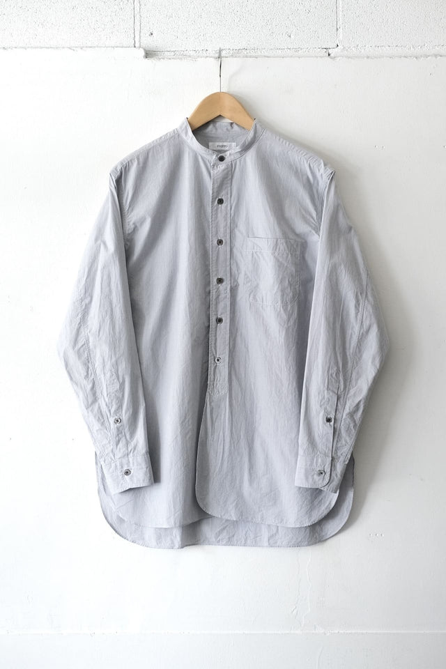 FUJITO Officer Shirt Charcoal Stripe,Sax Stripe | Directors Web Shop powered by BASE