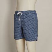 Mosaic Print Swimming Trunks In