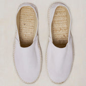 Suede Espadrilles With Rubber Sole In