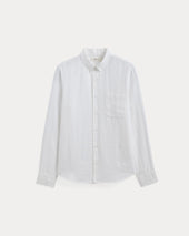 The Classic Shirt in Linen | White