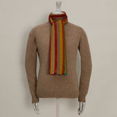 Multi Stripe Cashmere Scarf In