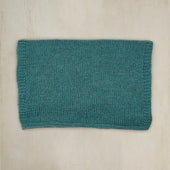 Muskox Knitted Scarf In Green