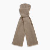 And Cognac Cashmere Scarf