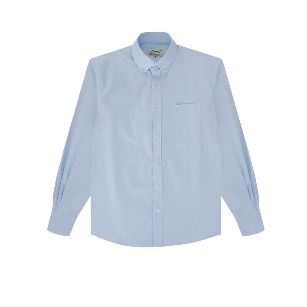 Oxford Cotton Button down shirt (Sky blue)