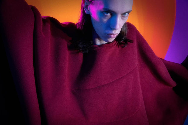 Experiment 297 - Extrafleece Raw Cut Poncho