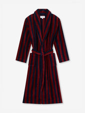 Men's Bathrobe Aston Terry Cotton Multi