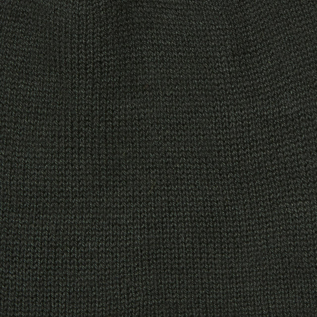 Muskox Knitted Beanie Hat In Dark Green