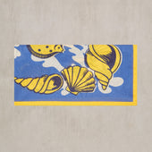 Cotton Shell Neckerchief In And Yellow