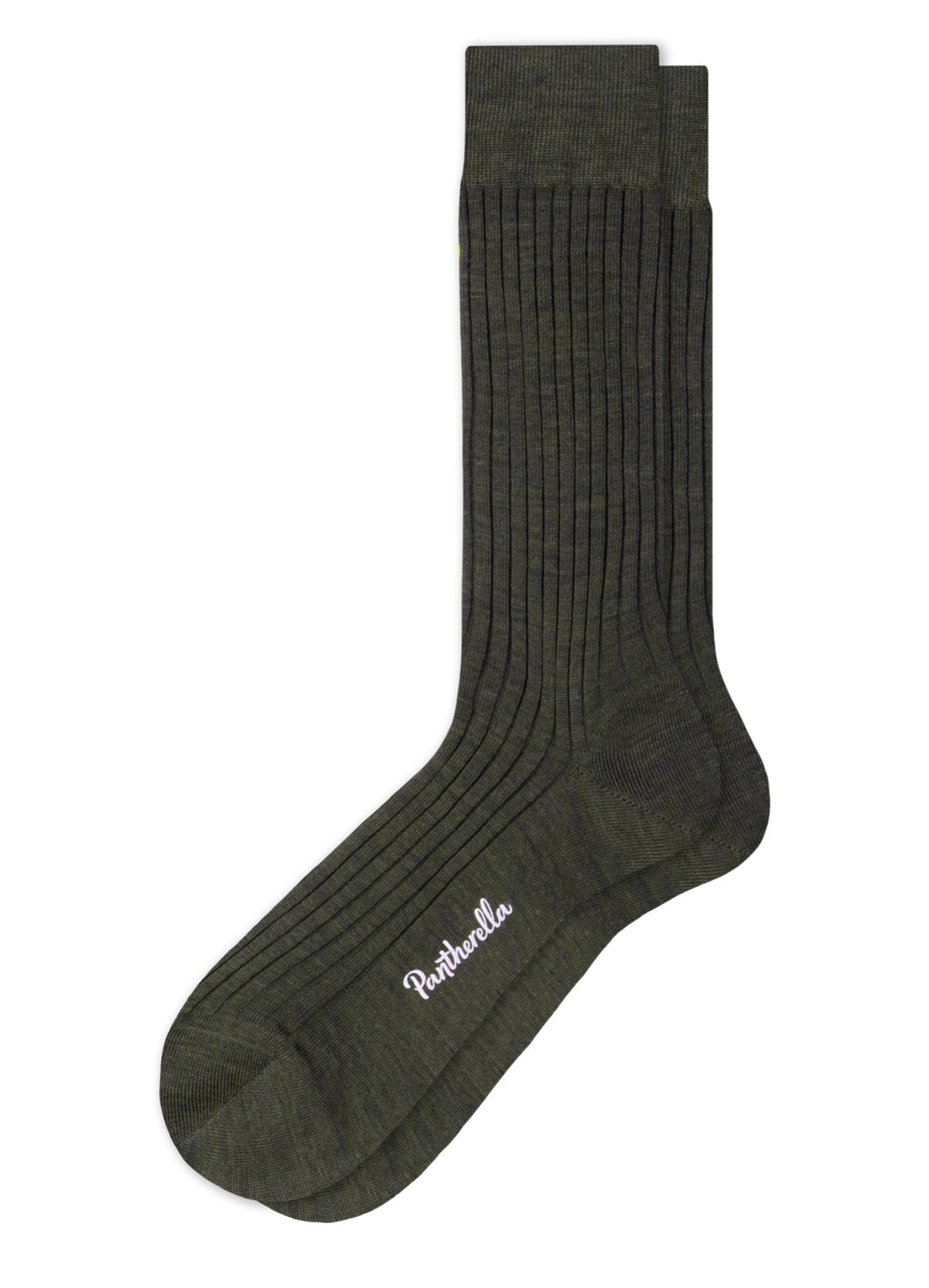 LABURNUM | Classic Merino Wool Socks | Dark Olive