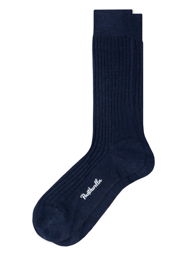 LABURNUM | Classic Merino Wool Socks | Navy
