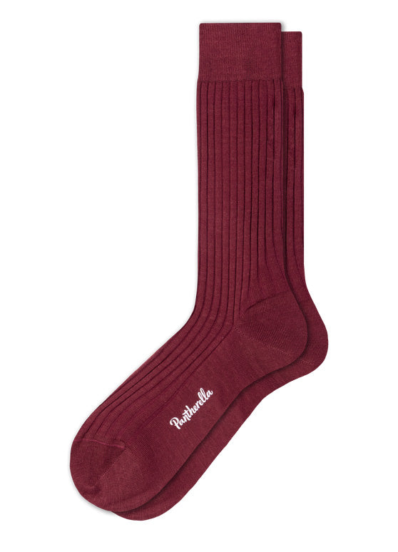 LABURNUM | Classic Merino Wool Socks | Wine